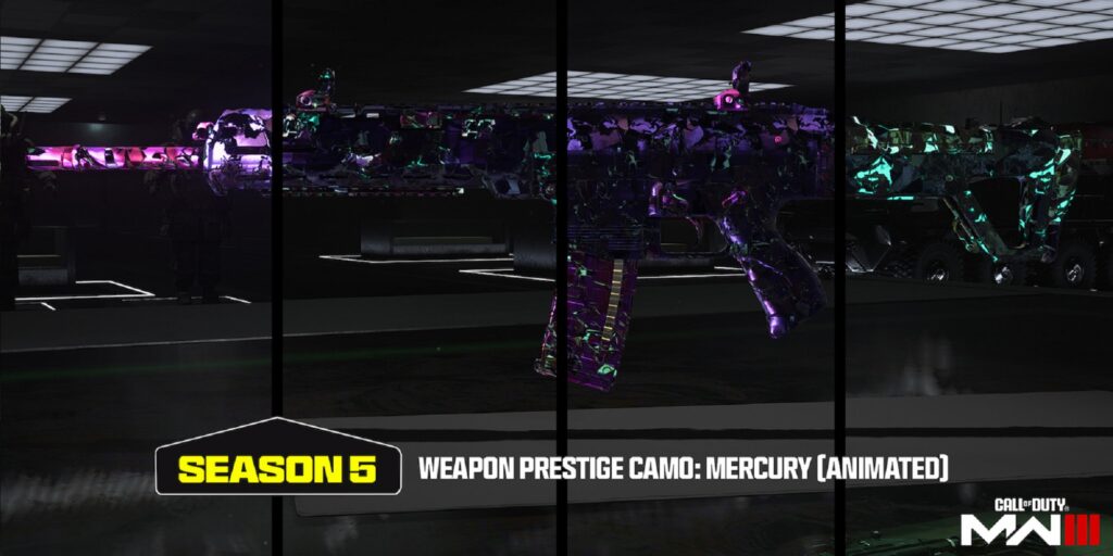 Mercury Camo in Modern Warfare 3