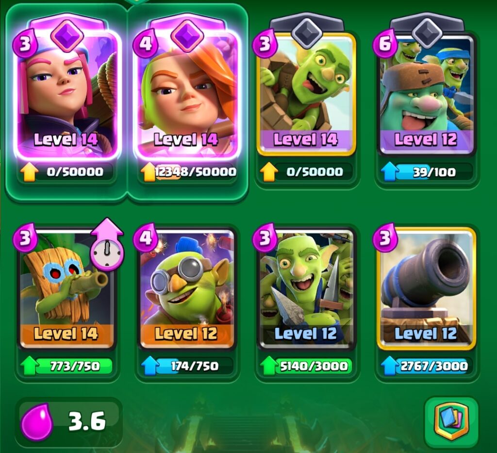 Goblin Queen Journey Ancestral Palace deck - Arena 5