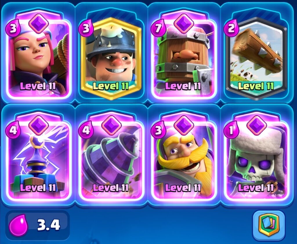 Evolution Bonanza Deck for Clash Royale Event