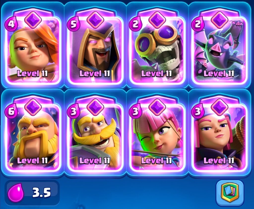 Evolution Bonanza Deck for Clash Royale Event