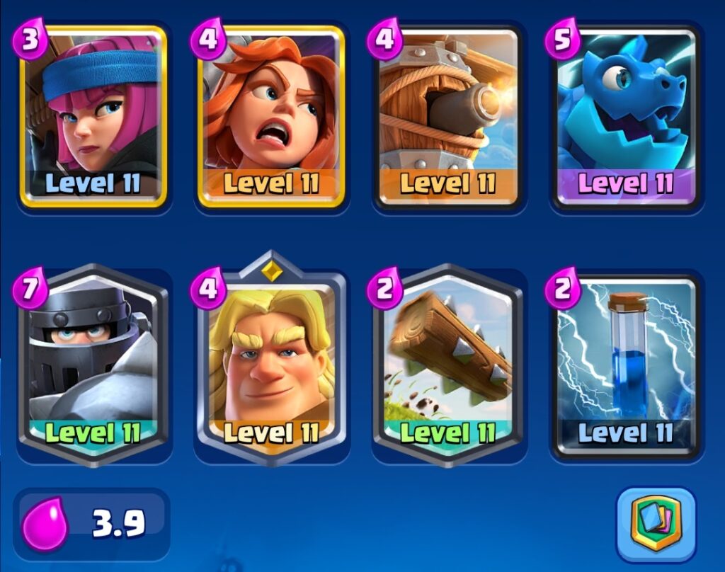 Spooky Chess Deck in Clash Royale