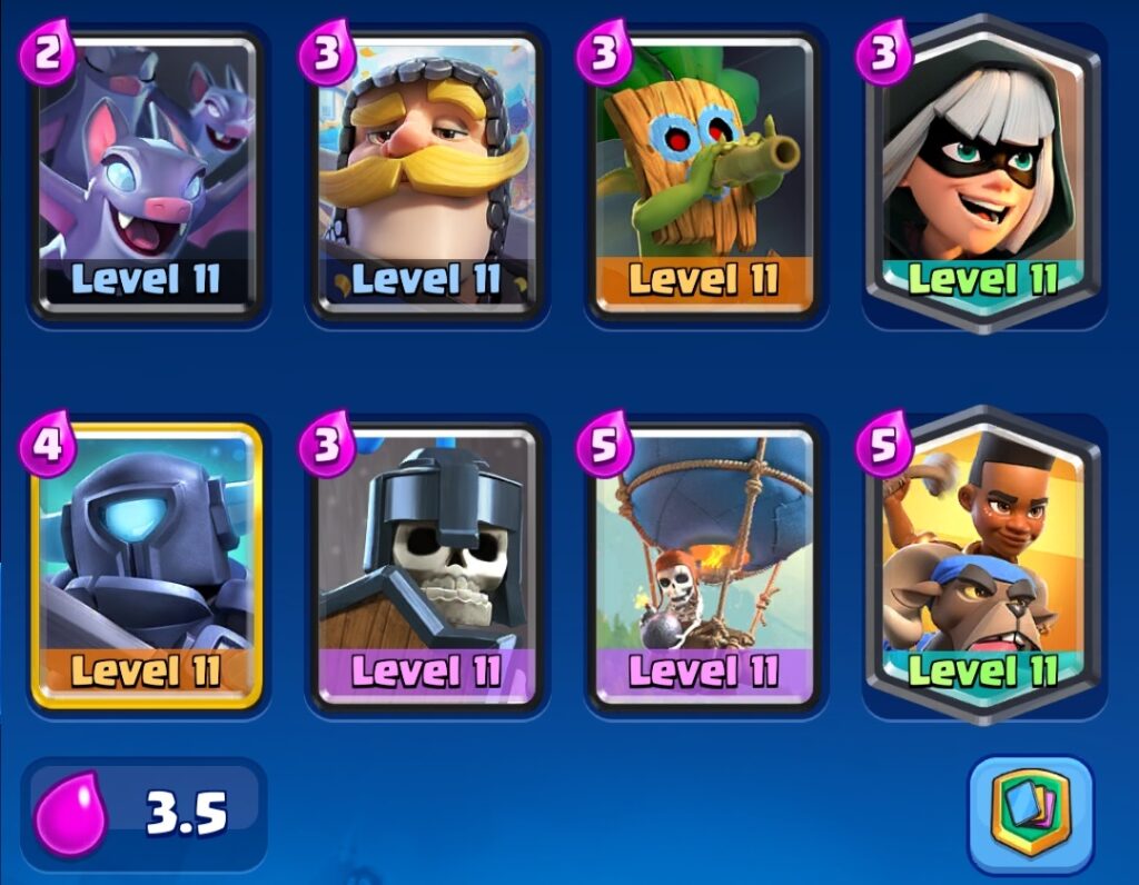 Recommended Deck for Blackout event in Clash Royale