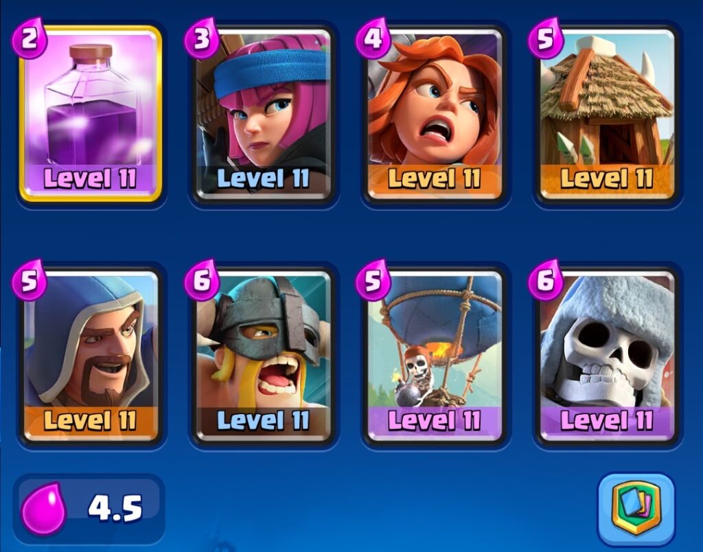 Recommended Deck for Blackout event in Clash Royale