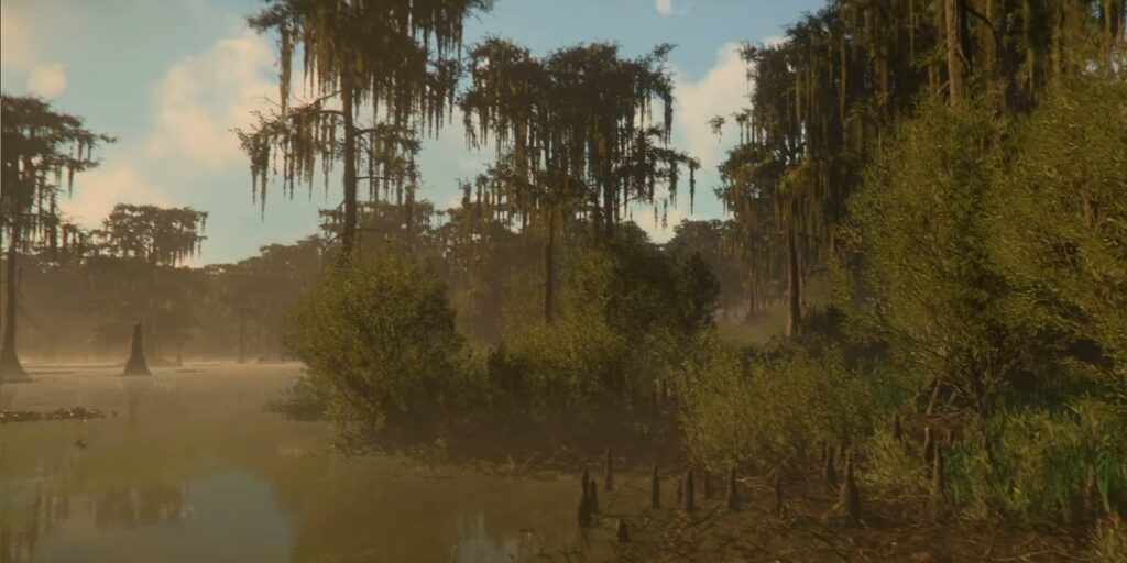 A swamp in Star Citizen - presented at CitizenCon 2024