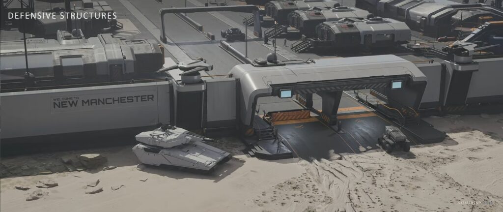 Military Base in Star Citizen - Presented at CitizenCon 2024