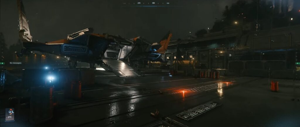 Rainy Stormy weather in Star Citizen - presented at CitizenCon 2024