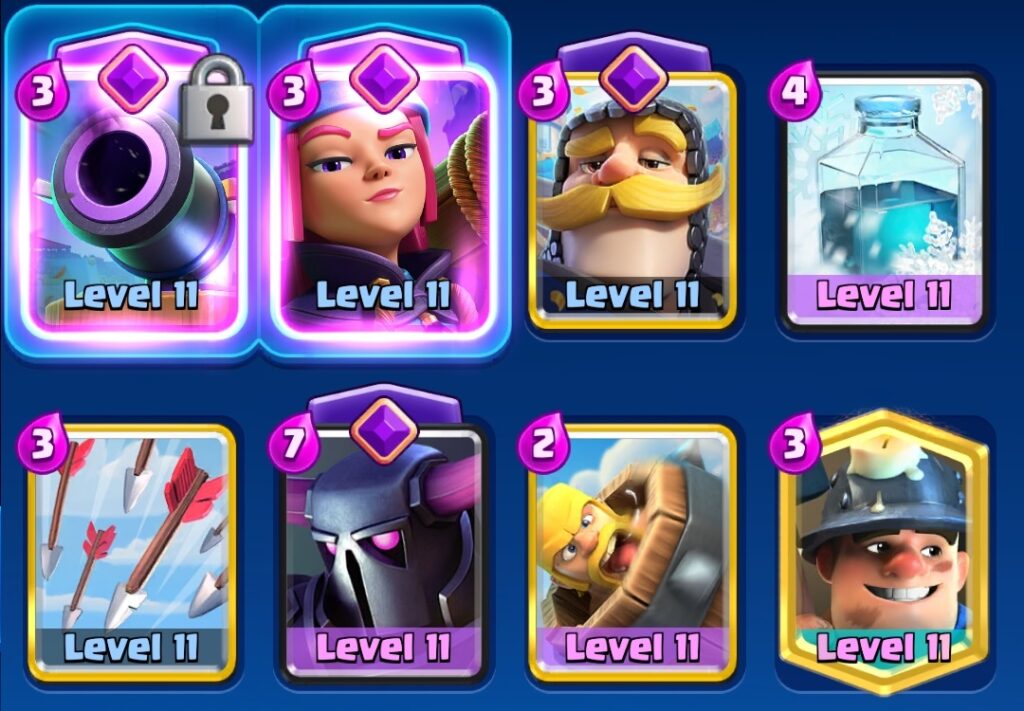 Clash Royale Best Cannon Evolution Deck 1