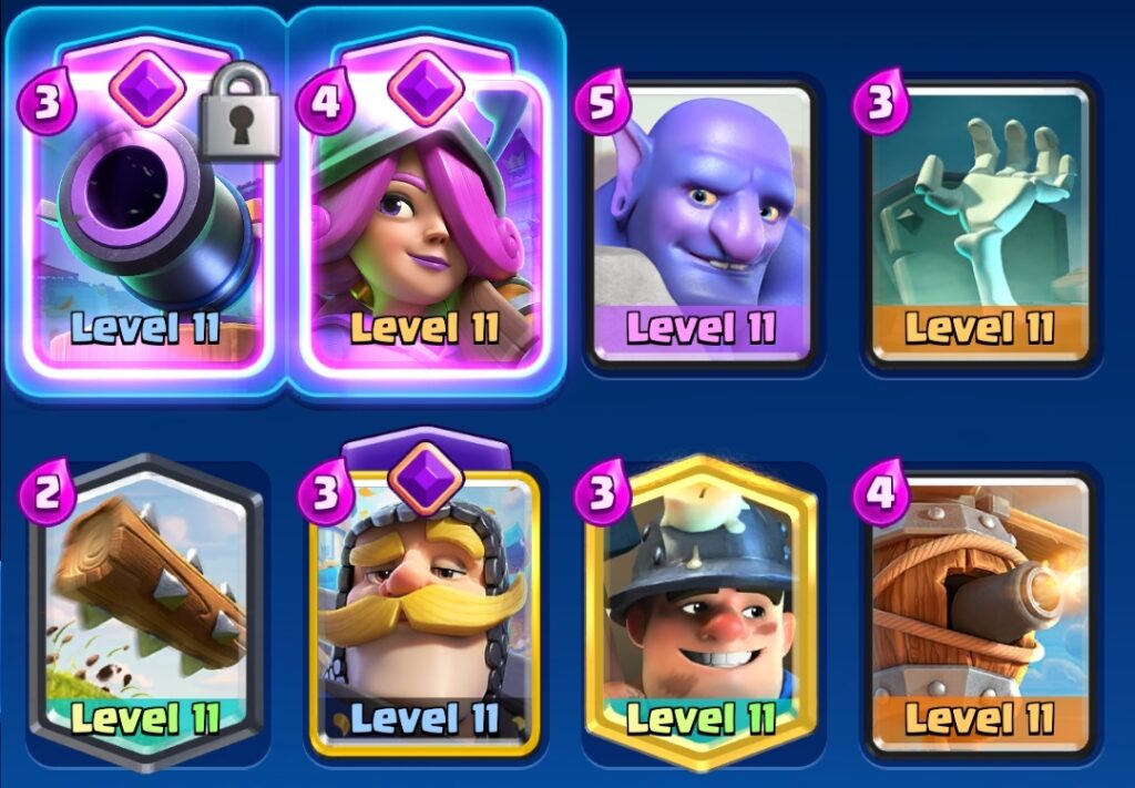 Clash Royale Best Cannon Evolution Deck 2